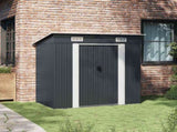 Garden Shed Anthracite Steel 47026