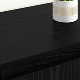 Sideboards 2 pcs Black Oak 60 x 35 x 70 cm Engineered Wood 3415604