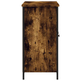 Sideboard Smoked Oak 100x35x70 cm Engineered Wood 835521