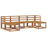 Outdoor Sofa Set 6 pcs Natural Solid Acacia Wood 3366762