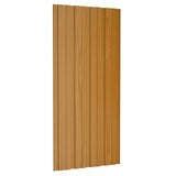 Roof Panel 36 pcs Natural 100 x 45 cm Galvanised steel 42047130