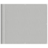 Balcony Screen Light Grey 90x700 cm 100% Polyester Oxford 4000011