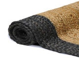Area Rugs Dark Grey 60 x 250 cm Jute 42010681