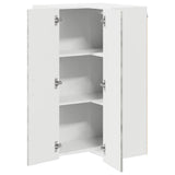 Wall Corner Cabinet PORTO Concrete Grey 57 x 57 x 100 cm 885518