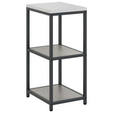 Kitchen Storage HATTEM Rusty 40 x 50 x 92 cm Steel 874974
