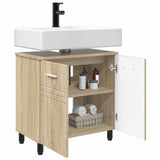 Bathroom Vanity Unit Sonoma Oak 60 x 35 x 60 cm Engineered Wood 889407