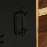 TV Cabinet 80x30x40 cm Solid Rough Wood Mango 4013587