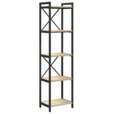 Bookshelf Sonoma Oak 40 x 30 x 155 cm Engineered Wood 868354