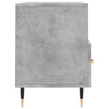 TV Cabinet Concrete Grey 102x36x50 cm Engineered Wood 829016