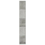 ZNTS Book Cabinet/Room Divider Concrete Grey 80x24x159 cm Engineered Wood 800103