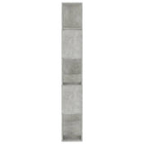 Book Cabinet/Room Divider Concrete Grey 80x24x159 cm Engineered Wood 800103