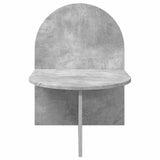 Bedside Table 2 pcs Concrete Grey 48 x 49 x 65 cm 8001120