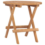 Folding Garden Table 50x50x50 cm Solid Teak Wood 315452