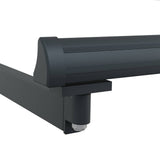 Manual Retractable Awning Frame Anthracite 4 x 2 m Aluminium 42024186