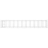 Outdoor Dog Kennel Galvanised Steel 26,62 m 3082312