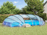 Pool Tent Dome Transparent 538 x 440 x 204 cm PVC 42001139