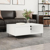 Coffee Table White 90x60x35 cm Engineered Wood 827060