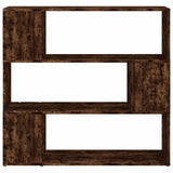 Book Cabinet/Room Divider Smoked Oak 100x24x94 cm 826647