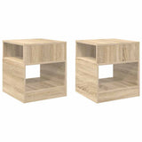 End Table 2 pcs Sonoma Oak 40.5 x 40 x 45 cm Engineered Wood 890917