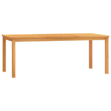 9 Piece Garden Dining Set Solid Wood Teak 3157922