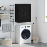 Wall Mounted Cabinet Black Oak 69.5 x 34 x 90 cm 882752