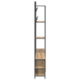 Coat Stand with Shoes Bench Artisan Oak 143 x 30 x 199.5 cm 8012049