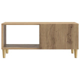 Coffee Table Artisan Oak 90 x 50 x 40 cm Engineered Wood 894734