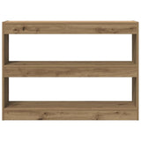 Bookcase Artisan oak 100 x 30 x 72 cm Engineered Wood 862722