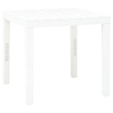 Garden Set White Plastic Medium Durable Garden Set Square 48777