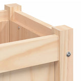 Garden Planter 150x50x50 cm Solid Wood Pine 837484
