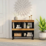 Side Cabinet 85x33x75 cm Solid Wood Mango 352900