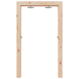 Outdoor Shower 226 cm Solid Pine Wood and Stainless Steel 886340