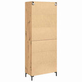 Highboard 2 pcs Artisan oak 69.5 x 34 x 180 cm Engineered Wood 3334350