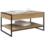 Coffee Table Artisian Oak 80 x 50 x 40 cm Engineered Wood 886443