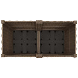 Raised Bed Brown Polypropylene Medium Durable Raised Bed 316516