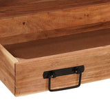 Vanity Cabinet Brown 71 x 33 x 58 cm Solid Acacia Wood 4102770