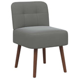 Slipper Chair Dark Grey Velvet 42050513