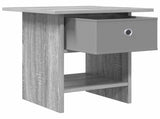 Bedside Table 2 pcs Grey Sonoma 41 x 40 x 45 cm Engineered Wood 8000447