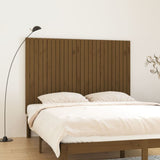 Wall Headboard Honey Brown 166x3x110 cm Solid Wood Pine 824961