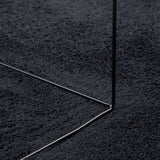 Rug OVIEDO Short Pile Black 200 cm 375569