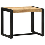 Bench 60x35x45 cm Solid Rough Wood Mango 4015977