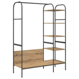 Clothes Rack Beige 120 x 44 x 160 cm Engineered Wood 868450