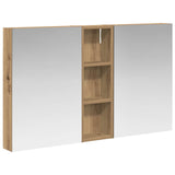 Bathroom Cabinet Set 3 pcs 100 x 10.5 x 60.5 cm Engineered wood 3403703