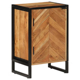 Bathroom Cabinet 40x30x60 cm Solid Wood Acacia and Iron 372748