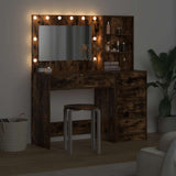 Dressing Table 2 pcs Brown 78.5 x 41 x 135 cm Engineered Wood 3334195