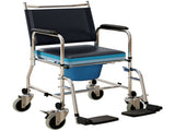 3-In-1 Commode Wheelchair - Black T3398P344149