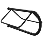 ZNTS Saddle Rack Wall Mounted Black Iron 172428