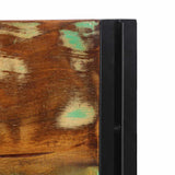 Headboard 160 cm Solid Wood Reclaimed and Iron 4017553