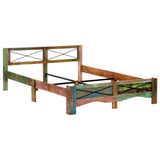 Bed Frame without Mattress Solid Reclaimed Wood 160x200 cm 247667