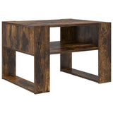 Coffee Table Smoked Oak 66 x 53 x 45 cm Engineered Wood 8000104